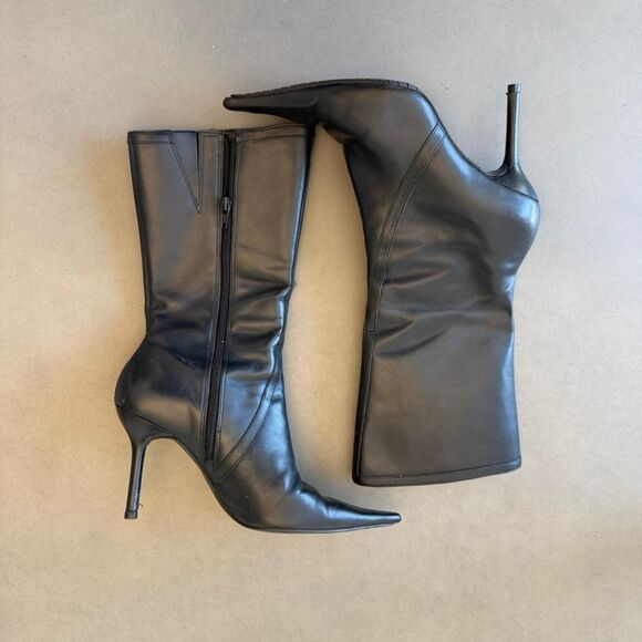 Diba Black Stiletto heel boots Size 8 - Picture 1 of 5